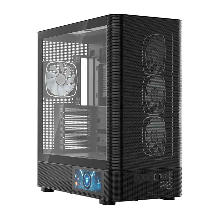 MODECOM Volcano Volcano AQ400 ARGB Midi Black