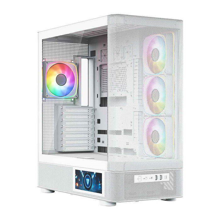 MODECOM Volcano Volcano AQ400 ARGB Midi White