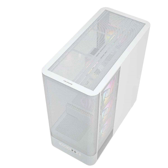 MODECOM Volcano Volcano AQ400 ARGB Midi White