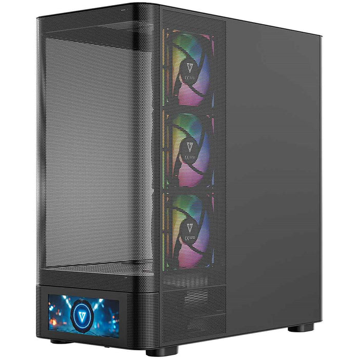 MODECOM Volcano Volcano AQ500 ARGB Midi Black