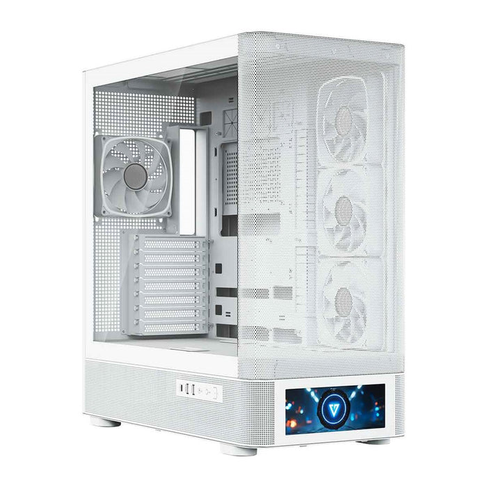 MODECOM Volcano Volcano AQ500 ARGB Midi White
