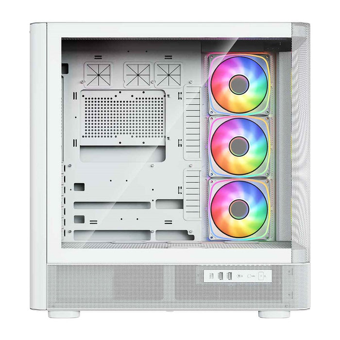 MODECOM Volcano Volcano AQ500 ARGB Midi White