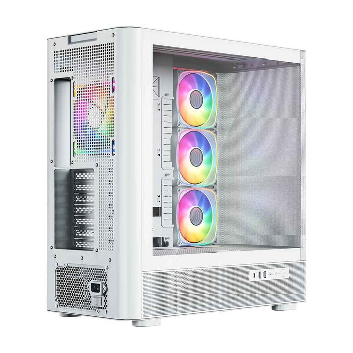 MODECOM Volcano Volcano AQ500 ARGB Midi White