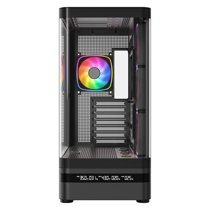 MODECOM Volcano Volcano AQ200 ARGB Midi Black