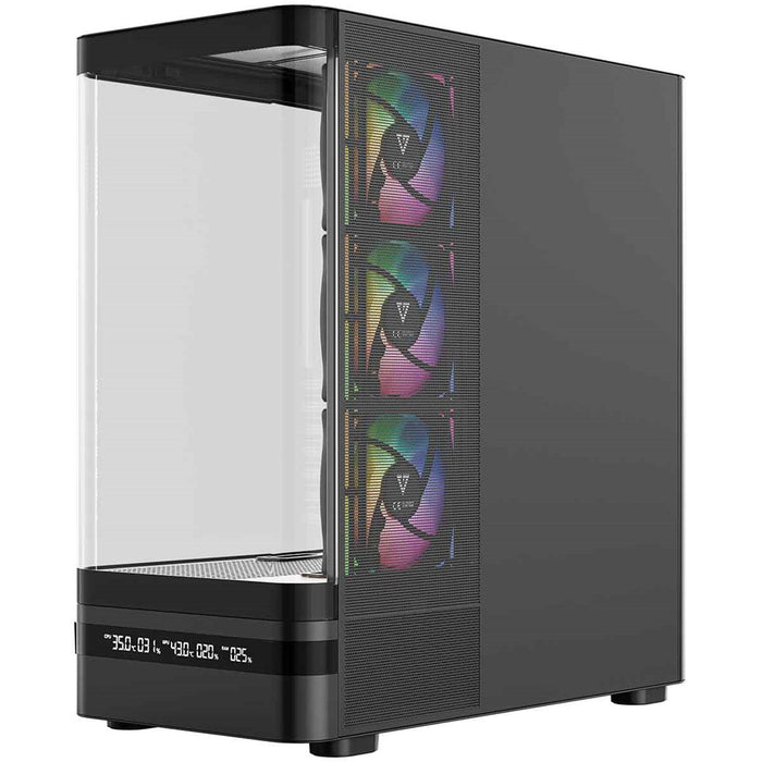 MODECOM Volcano Volcano AQ200 ARGB Midi Black