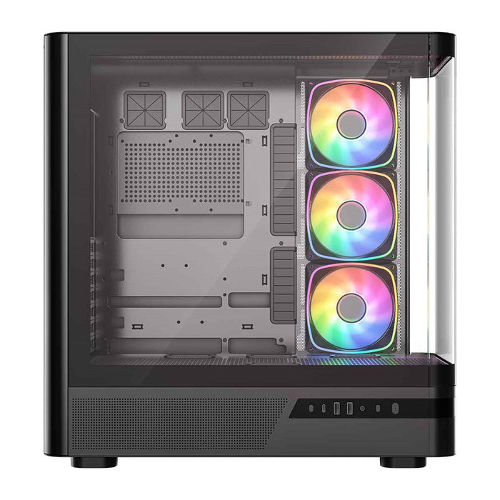 MODECOM Volcano Volcano AQ200 ARGB Midi Black