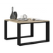 MODERN MINI table 67x67x40 cm Sonoma oak/Black - Wooden benches and tablesLIS-DRE<<<Benches and tablesLIS<<<ActionPL