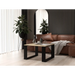 MODERN MINI table 67x67x40 cm Sonoma oak/Black - Wooden benches and tablesLIS-DRE<<<Benches and tablesLIS<<<ActionPL