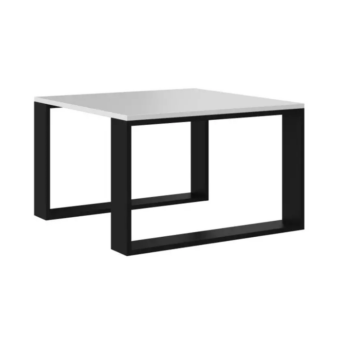 MODERN MINI table 67x67x40 cm White/Black - Wooden benches and tablesLIS-DRE<<<Benches and tablesLIS<<<ActionPL