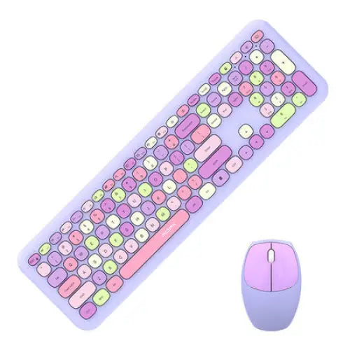 MOFII Wireless Keyboard + Mouse 666 Purple - Mice keyboards<<<IT Accessories<<<InnproXML