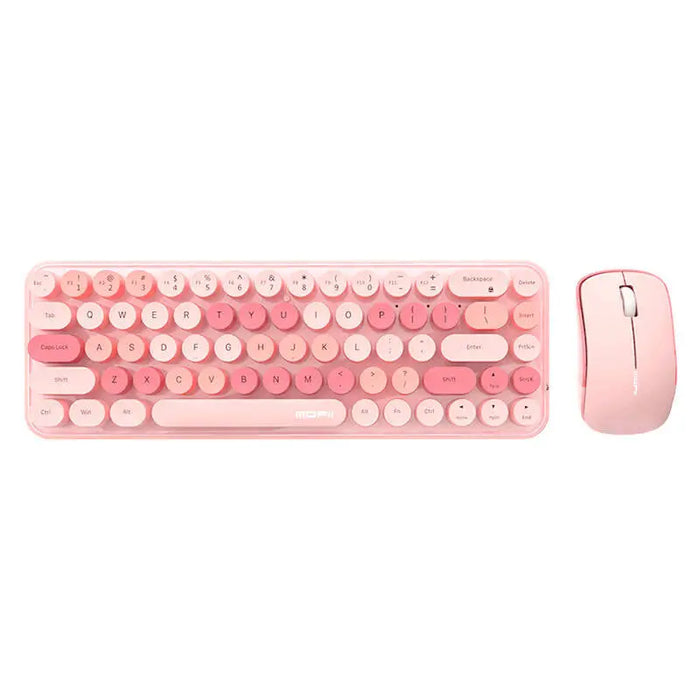 MOFII Wireless Keyboard + Mouse iBean Pro New 2.4G (Pink) - Mice keyboards<<<IT Accessories<<<InnproXML