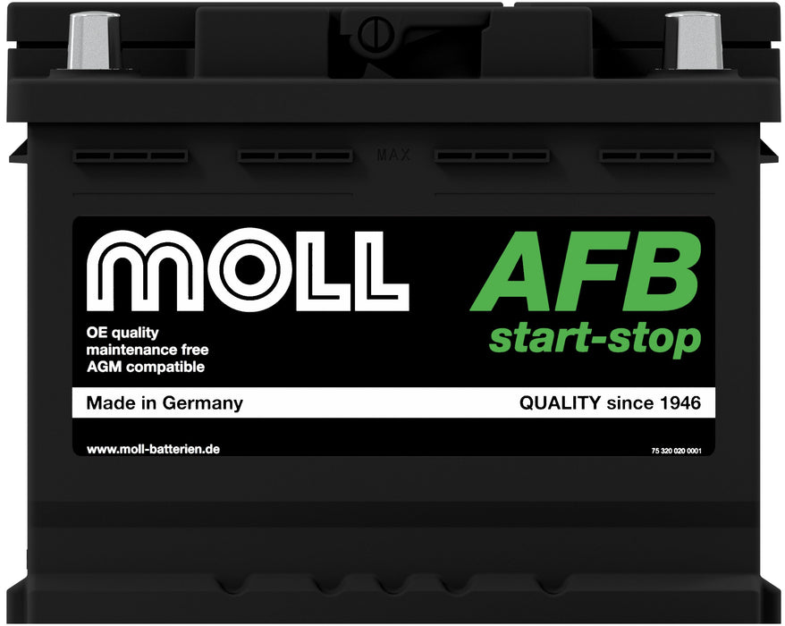 MOLL AFB START/STOP 66AH 680A R+