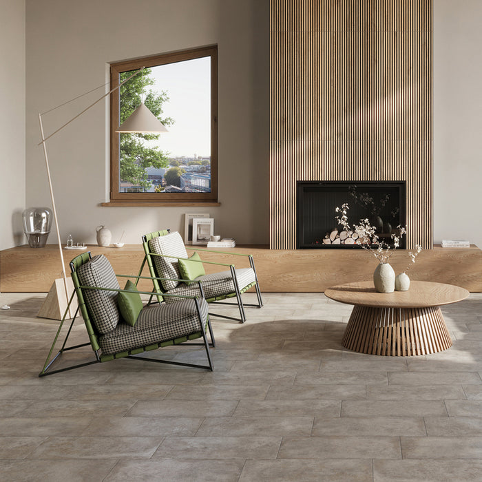 PORCELAIN TILES MOMASTELA JANA GRAU 31X62 CM