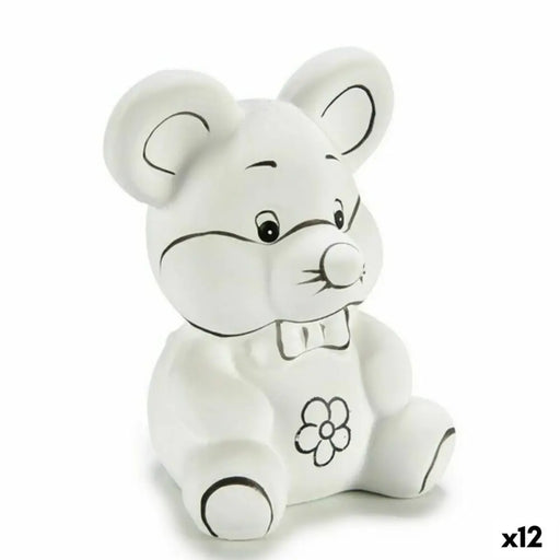 Money box Pincello Ceramic 10 x 13 x 8,5 cm 8 x 12,5 x 9,5 cm 10 x 12,7 x 8 cm (12 Units) - Декорация и