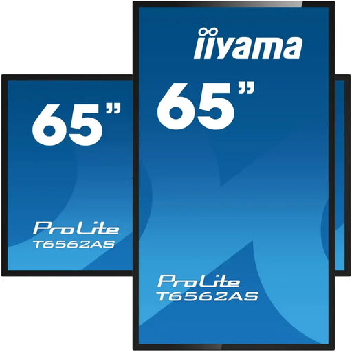 Monitor Iiyama T6562AS-B1 4K Ultra HD 65’’ - Монитори<<<Електроника Периферни и резервни части<<<Компютри|