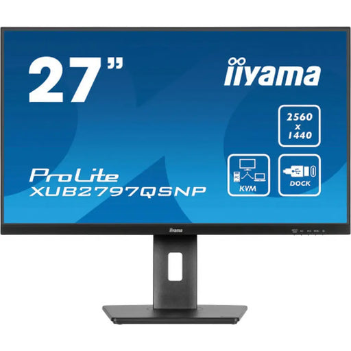 Monitor Iiyama XUB2797QSNP-B1 27’’ 100 Hz Wide Quad HD - Монитори<<<Електроника Периферни и резервни части<<<Компютри|