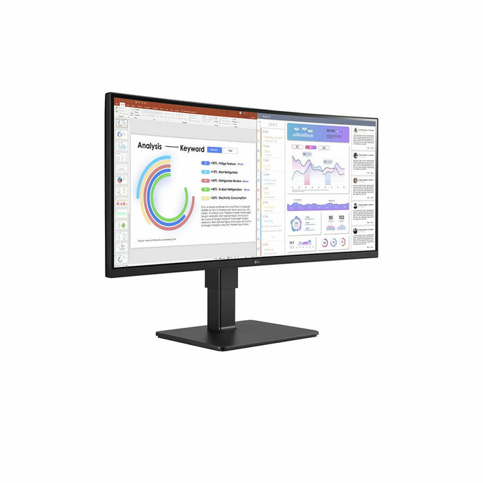 Monitor LG 34BQ77QC-B Wide Quad HD 34’’ 60 Hz - Електроника Периферни и резервни части<<<Компютри|