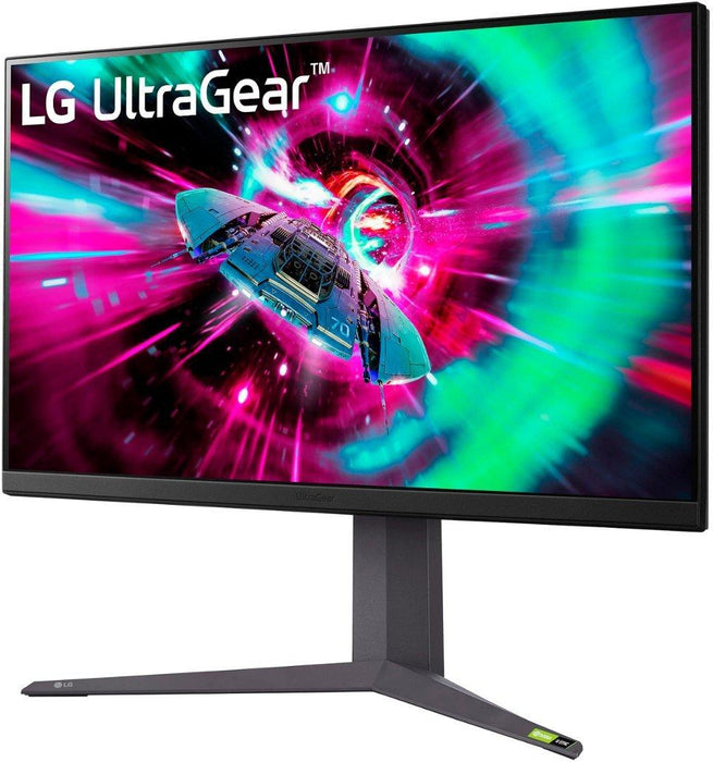 Monitor LG UltraGear 32GR93U-B 32’’ IPS UHD(3840x2160) 144Hz 1 ms FreeSync Premium G-Sync Compatible - Монитори и