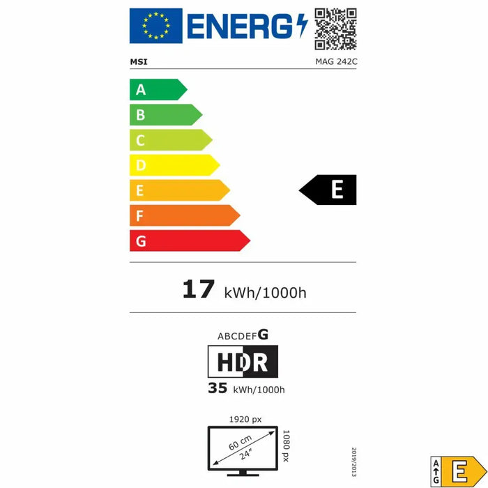 Monitor MSI MAG 242C Full HD 24’’ - Електроника Периферни и резервни части<<<Компютри|