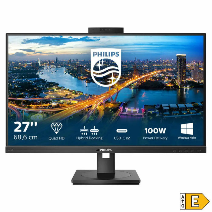 Monitor Philips 276B1JH/00 LCD 27’’ IPS LCD Flicker free 50 - 60 Hz 75 Hz 50-60 Hz 27’’ - Електроника Периферни и
