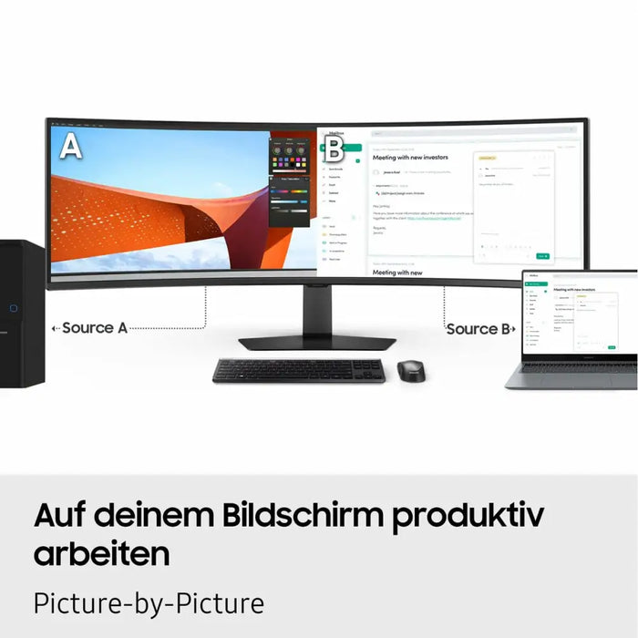 Monitor Samsung ViewFinity S9 S95UF S49F950UAU 49’’ LCD - Електроника Периферни и резервни части<<<Компютри|