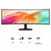 Monitor Samsung ViewFinity S9 S95UF S49F950UAU 49’’ LCD - Електроника Периферни и резервни части<<<Компютри|