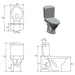 MONOBLOCK COMPACT EKO II SIMPLEON MITO K44-129 - Тоалетни чинии<<<Санитарна керамика и аксесоари<<<Баня<<<Praktiker