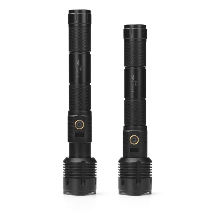Montis Taktyczna ręczna latarka akumulatorowa LED MT160 Black Hand flashlight