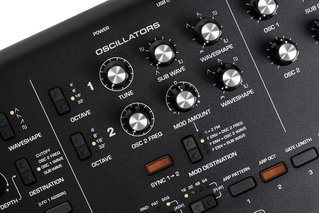 MOOG Messenger - a monophonic analog keyboard synthesizer