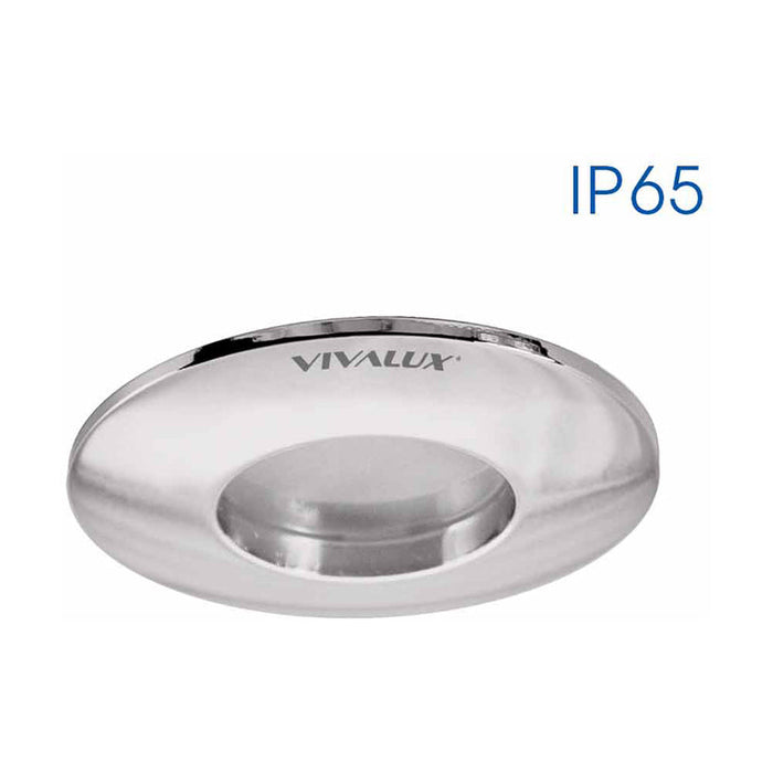 MOON CIRCLE MOISTURE PROTECTED CHROME SL120 Ф86MM IP65 VIVALUX MICA - Луни<<<Вътрешно
