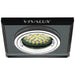 MOON GLASS BLACK SQUARE 90X90MM VIVALUX GRACE - Луни<<<Вътрешно осветление<<<Осветление<<<Praktiker&&&Луни<<<Вътрешно