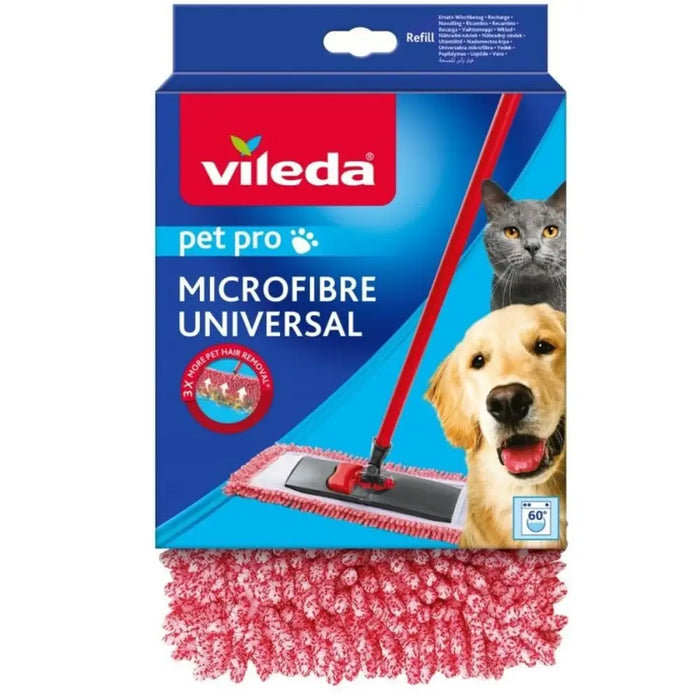 Mop Head Refill Vileda Pet Pro Plastic (1 Unit) - Мопове и метли<<<Почистване Прахосмукачки И Гладене<<<Дом