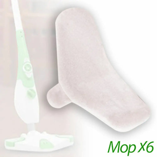 Mop Head Refill X6 1 Unit - Почистване Прахосмукачки И Гладене<<<Дом Градина<<<BigBuy&&&Мопове и метли<<<Почистване