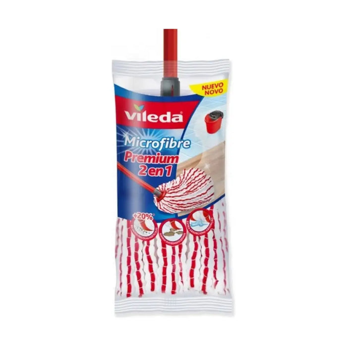 Mop Microfibres Vileda White Floor - Почистване Прахосмукачки И Гладене<<<Дом Градина<<<BigBuy&&&Други продукти за