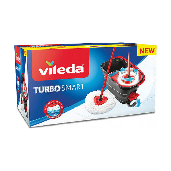 Mop with Bucket Vileda Turbo Smart Floor - Почистване Прахосмукачки И Гладене<<<Дом Градина<<<BigBuy&&&Други продукти