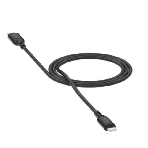 Mophie Essentials Lightning to USB-C Cable 1m - Black - Cell phone cables<<<HurtelXML
