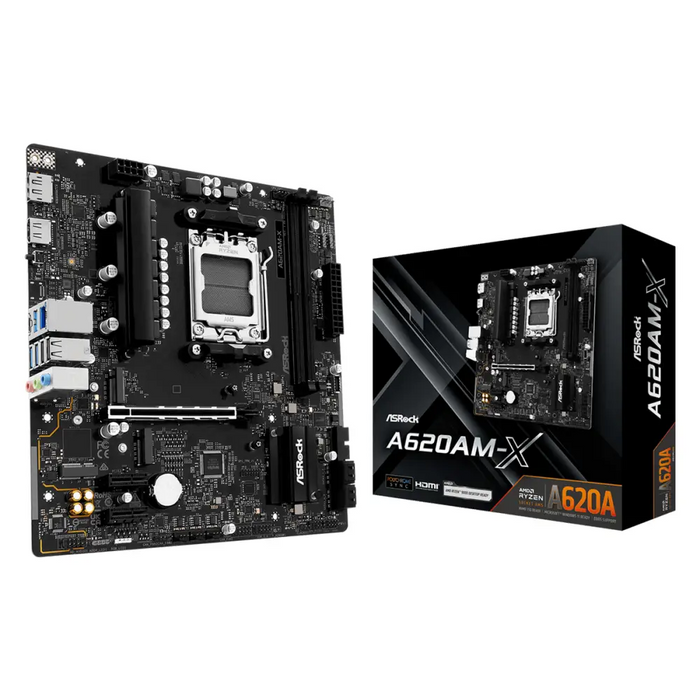Motherboard ASRock A620AM-X AM5 - Дънни платки<<<Компютърни компоненти<<<ValiAPI&&&Дънни платки<<<Компоненти<<<Лаптопи