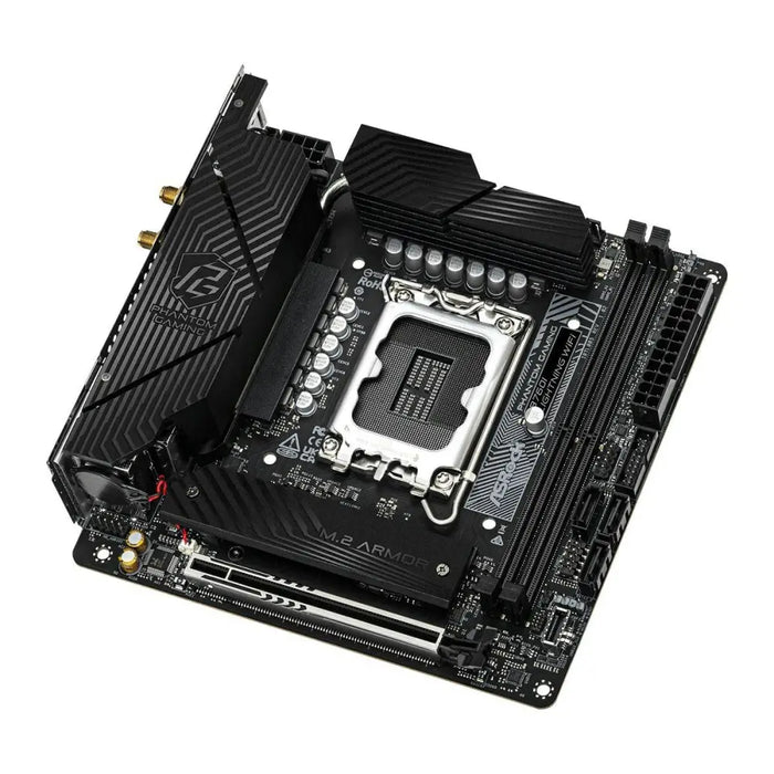 Motherboard ASRock B760I LIGHTNING WIFI LGA 1700 Intel B760 - Дънни платки<<<Компютър Мрежи и компоненти<<<Компютри|