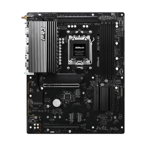 Motherboard ASRock B850 PRO-A WIFI socket AM5 - Дънни платки<<<Компютърни компоненти<<<ValiAPI&&&Дънни