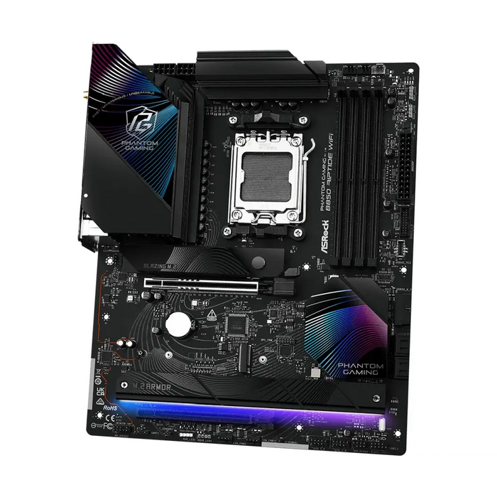 Motherboard ASRock B850 RIPTIDE WIFI7 socket AM5 - Дънни платки<<<ASROCK компоненти за