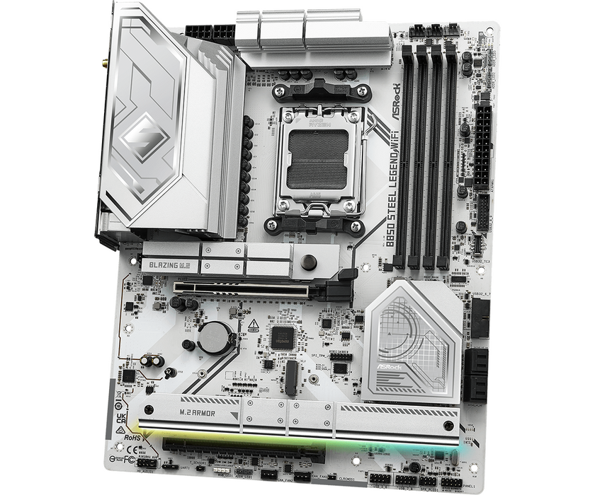 Motherboard ASRock B850 STEEL LEGEND WIFI 7 socket AM5 - Дънни платки<<<Компютърни компоненти<<<ValiAPI&&&Дънни