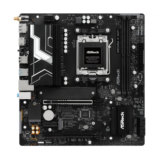 Motherboard ASRock B850M-X WiFi R2.0 socket AM5 - Дънни платки<<<Компютърни компоненти<<<ValiAPI&&&Дънни
