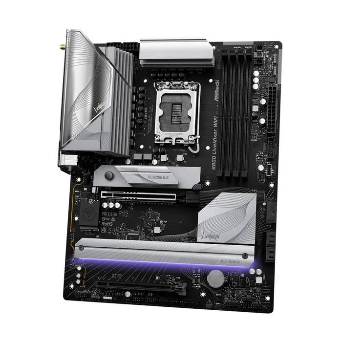 Motherboard ASRock B860 LiveMixer WIFI 6E LGA 1851 - Дънни платки<<<Компютърни компоненти<<<ValiAPI&&&Дънни
