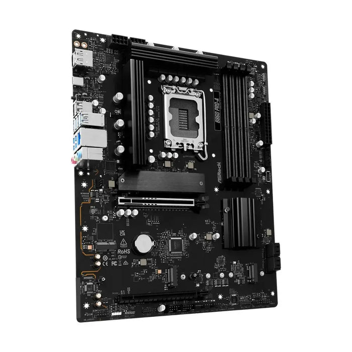 Motherboard ASRock B860 Pro-A Intel B860 LGA 1851 - Дънни платки<<<Компютър Мрежи и компоненти<<<Компютри|