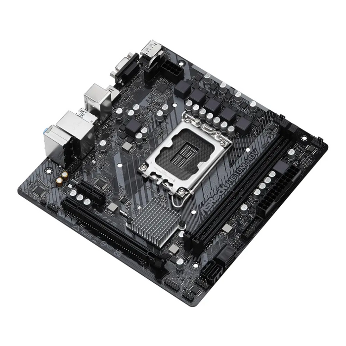Motherboard ASRock H610M-HDV LGA1700 mATX - Дънни платки INTEL<<<Дънни платки<<<Компоненти<<<ALSO&&&Дънни