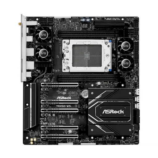 Motherboard ASROCK TRX50 WS Socket sTR5 ATX 4xDDR5 - Дънни платки<<<Компютърни компоненти<<<ValiAPI&&&Дънни