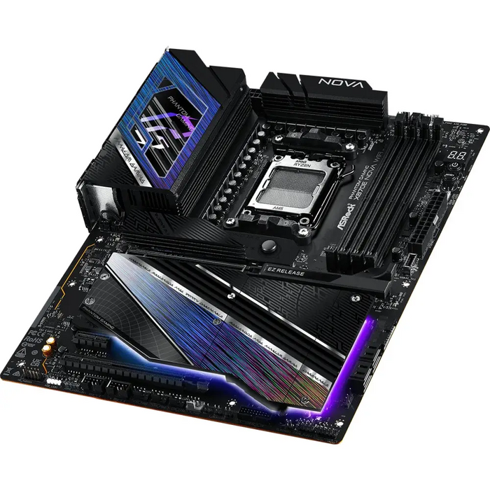 Motherboard ASROCK X870E PG NOVA WIFI Socket AM5 - Дънни платки<<<ASROCK компоненти за