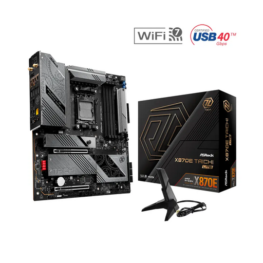 Motherboard ASROCK X870E TAICHI LITE Socket AM5 - Дънни платки<<<Компютърни компоненти<<<ValiAPI&&&Дънни