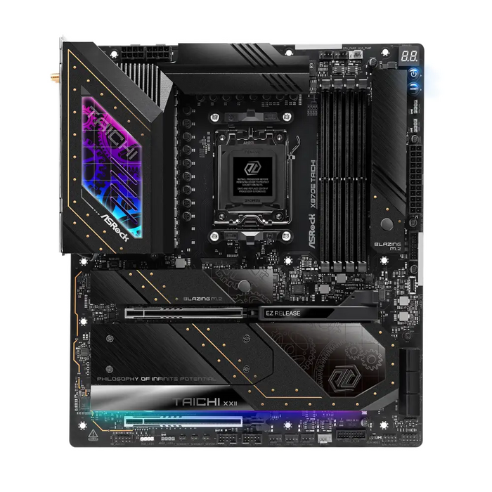 Motherboard ASROCK X870E TAICHI Socket AM5 - Дънни платки<<<Компютърни компоненти<<<ValiAPI&&&Дънни