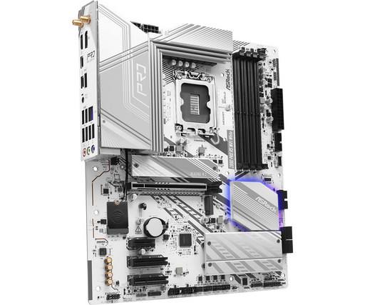 Motherboard ASRock Z890 Pro RS WIFI White LGA 1851 - Дънни платки<<<Компютърни компоненти<<<ValiAPI&&&Дънни